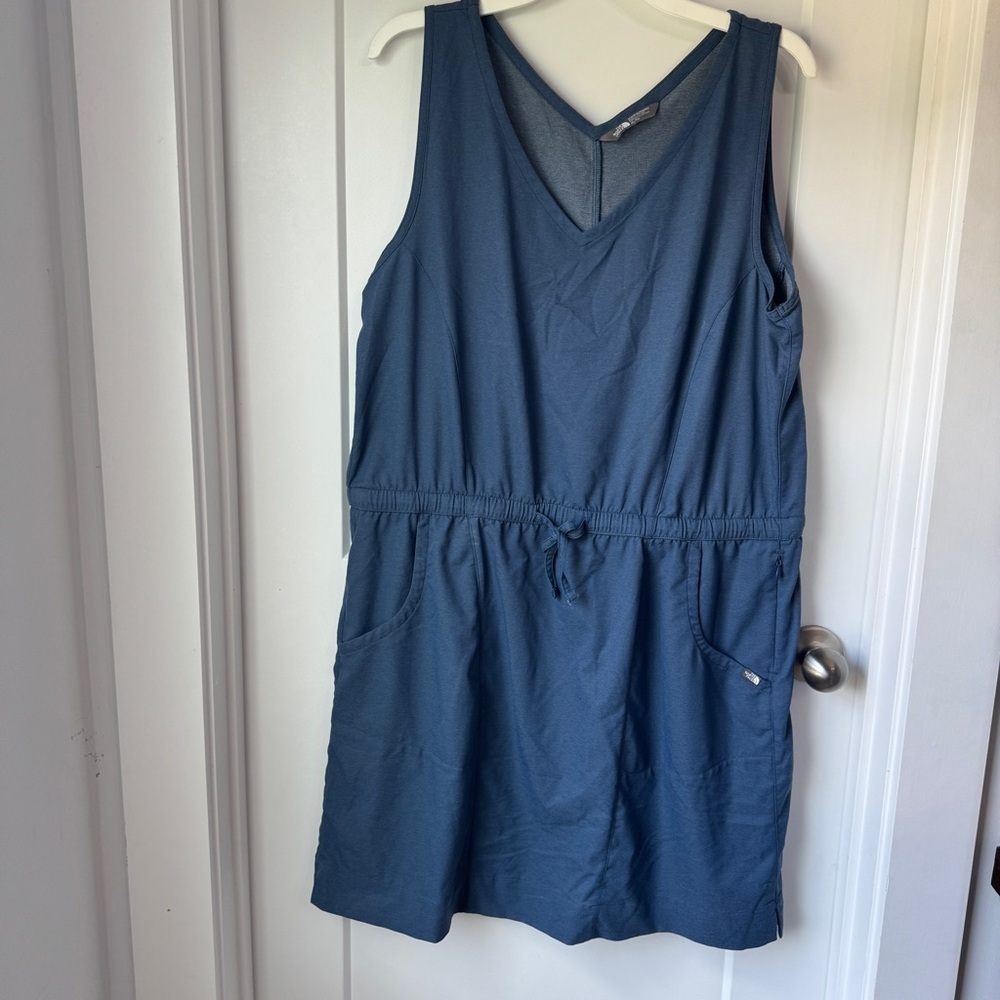 The North Face Aphrodite Dress nylon outdoor Women’s size XL Sleeveless Blue